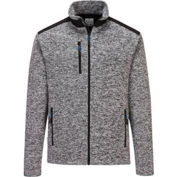 Portwest KX3 Men's Performance Fleece Jacket Platinum Grey 2XL