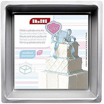 Scatola da 6 u. di Stampo Quadrato Dritto Extra Alto Alluminio Anodizzato 15X10
