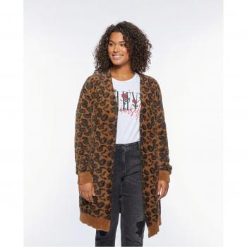 Cárdigan Fiorella Rubino Estilo Animalier