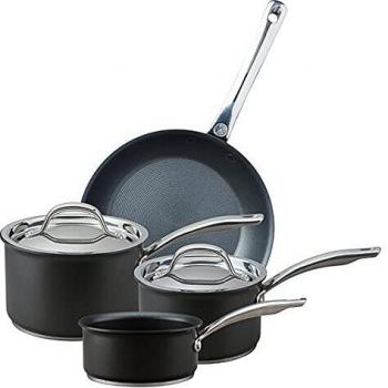 Circulon Excellence Hard Anodized Non-Stick 4-Piece Cookware Set