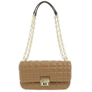 One‑Size Beige Magnetic Shoulder Satchel – Michael Kors