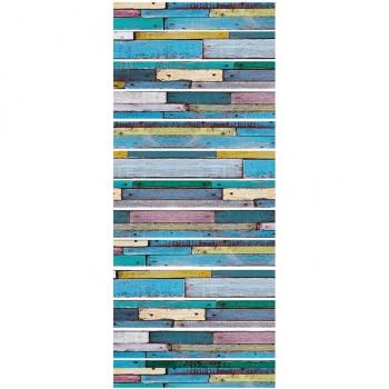 Tapiz Madera Grano PVC 13 Piezas