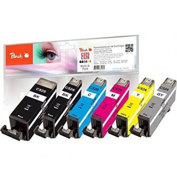 Multi Pack di Cartucce per Canon PGI-525, CLI-526, 4541B006