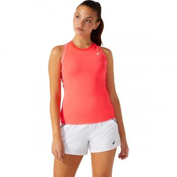 ASICS Piping Tank-Top Damen in koralle, Größe: XS