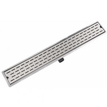 VidaXL Linear Shower Drain 930x140 mm Stainless Steel