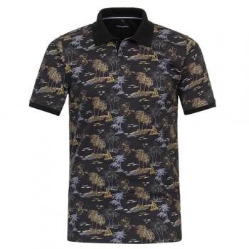 CASAMODA Polo mit Print, Herrenmode