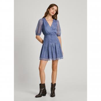 Vestido corto con diseño geométrico de Pepe Jeans