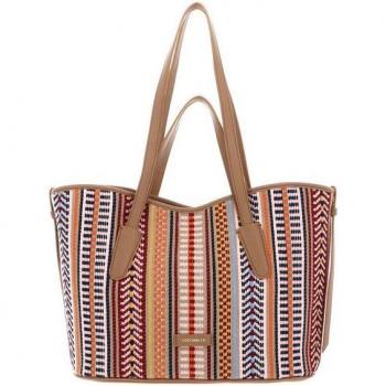 Coccinelle Color‑Splash Convertible Handbag