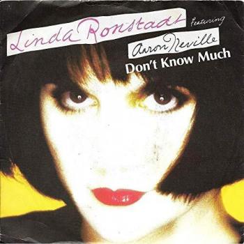 Linda Ronstadt Don't Know Much 1989 UK 7 vinyl