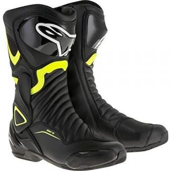 SMX‑6 V2 Alpinestars Radsportstiefel, schwarz/gelb, Größe 36