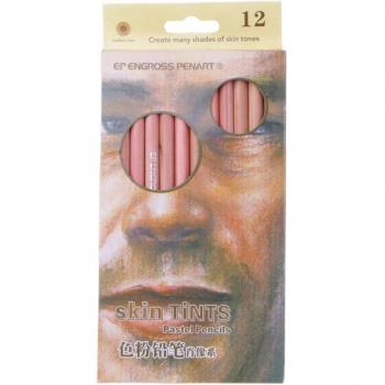 12 Colored Pencils for Skin Tones