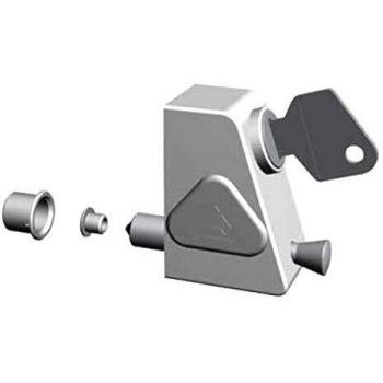 Bloqueo de Seguridad para Ventana Corredera con Llave, Color Blanco