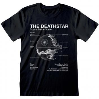 Star Wars Death Star Sketch Unisex T-Shirt