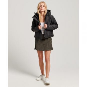 Code Windcheater Negra – Chaqueta femenina Superdry