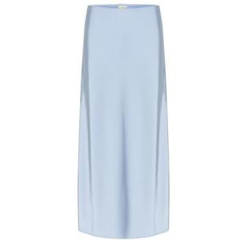 KAFFE Hill Maxi Skirt in Baby Blue – Women's Size 14