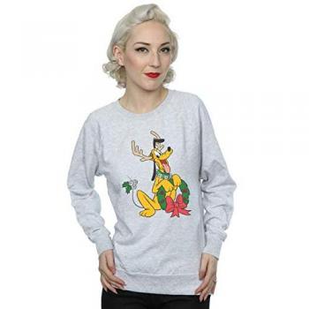 Pluto Christmas Reindeer Cozy Sweatshirt