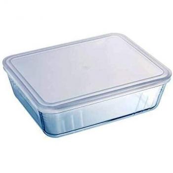 Pyrex 4-in-1 Rectangular Dish with Lid 1.5L