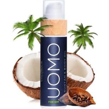 COCOSOLIS UOMO Nourishing Sunscreen Oil without SPF for Men Black Coconut 110 ml