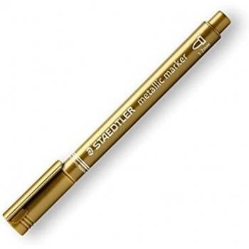 Staedtler Metallic Marker mit Rundspitze (Gold, 1 mm)