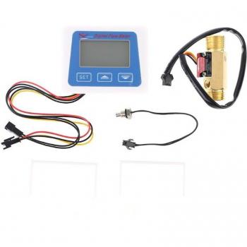 LCD Display Water Flow Sensor with Temperature B85C