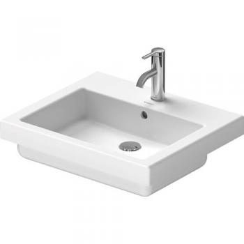 Duravit Lavabo Vero 55cm – Soluzione “Incastro” con Scarpone