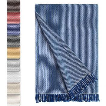 Plaid Paul Colcha Multiusos 180 x 260 cm Azul