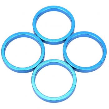 Trousse 4 pièces 5 mm aluminium – Casque, Tige, Entretoises, Rondelle