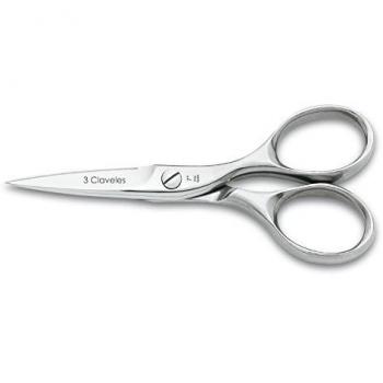 3 Claveles Tijera Cocina Master Class INOX 7 Pulgadas, Acero Inoxidable, Brillo, 18 cm