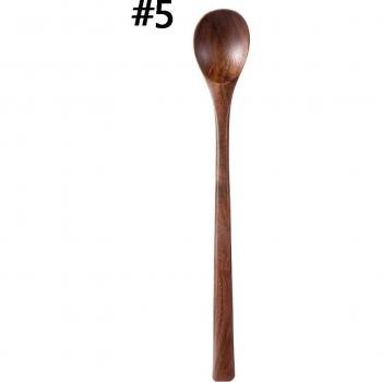 Scoop à soupe en noyer
