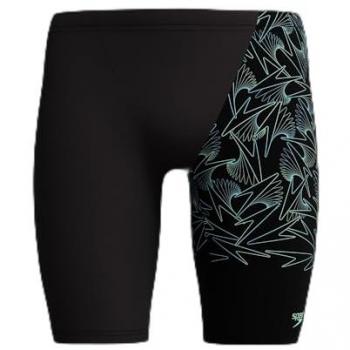 Speedo HyperBoom V-Cut Negro/Azul, talla 28, para natación