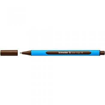 PENNA A SFERA SCHNEIDER SLIDER EDGE XB MARRONE