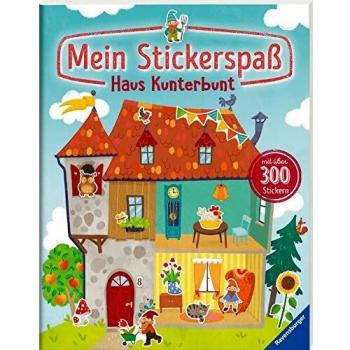 Mein Stickerspaß: Haus Kunterbunt