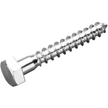 TimberMate Coach Screws 6mm x 50mm Zinc Plated Pack of 1000