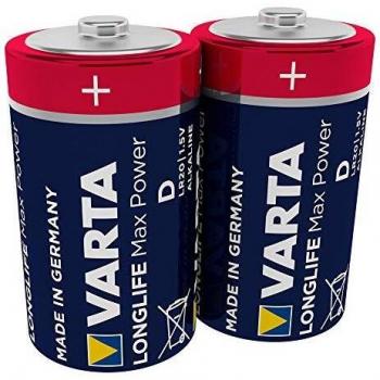 Varta Longlife Max Power D Mono LR20 Alkaline Batterien (Made in Germany)