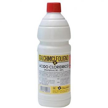 Muriate de sodium, acide chlorhydrique 4×5 L