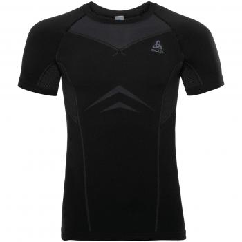 Odlo Men's Performance Light Short Sleeve Base Layer Black S male