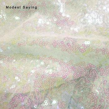 Purple Sequin Fabric
