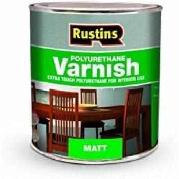 Rustins Polyurethane Matt Varnish 250ml