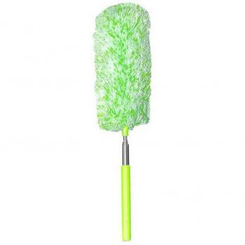 Nettoyant en microfibres avec manche télescopique, multifonctionnel, pour voiture et maison
