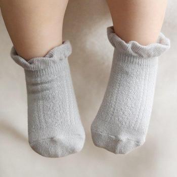 Calcetines de Verano para Niños, Algodón, Malla Delgada, Diseño Unisex