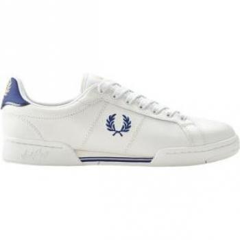 Fred Perry Men's Cobalt B722 Leather Trainers