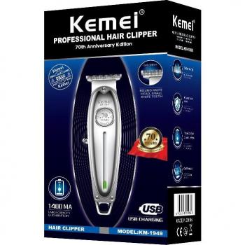 Kemei 1949 Électro‑Coupe 0 mm Baldaquin T Lame Premium