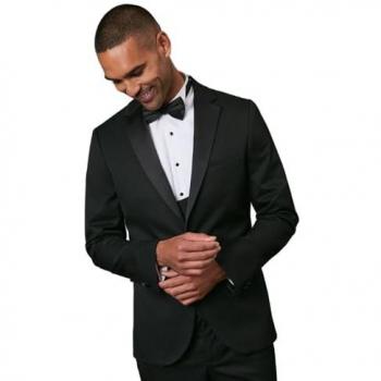 Burton Noir Slim Fit Formal Suit Coat – 38S