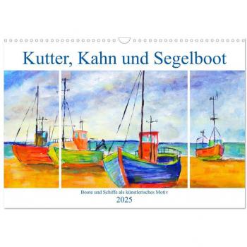 Kutter Kahn und Segelboot