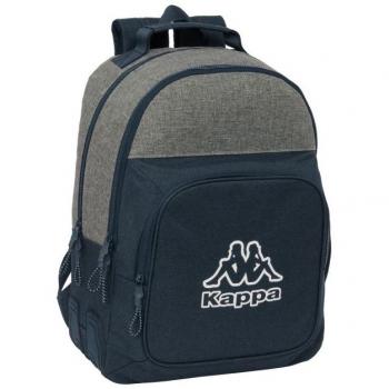 SAFTA MOCHILA DOBLE ADAPTABLE CARRO KAPPA DARK NAVY 32x42x15cm