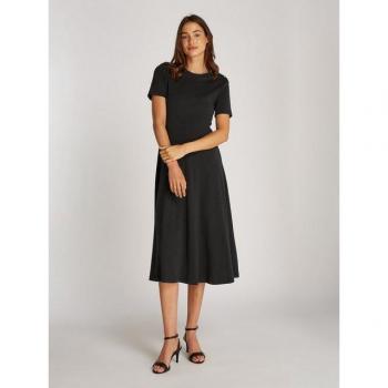 Tommy Hilfiger Casual Kleid mit goldfarbenen Details