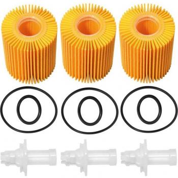 04152-YZZA1 Filtro de Aceite para RAV4 y Sienna (Paquete de 3)