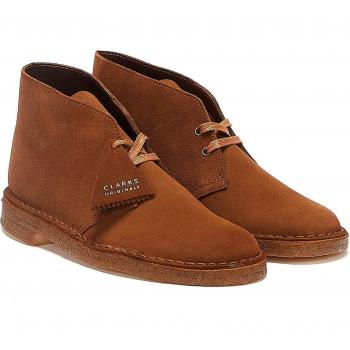 Clarks Originals Desert Trek Suede Bottes Homme Cola