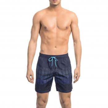 Bikkembergs Gradient Blue Swimwear for Men