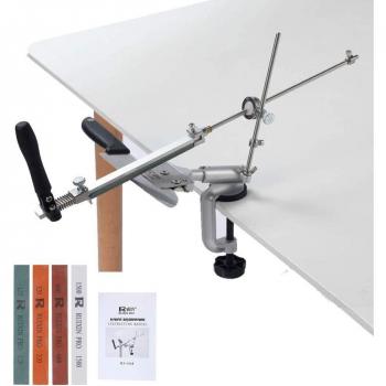 Aiguiseur Professionnel Ruixin Pro RX008 en Alliage d'Aluminium avec Pierres Fines en Diamant